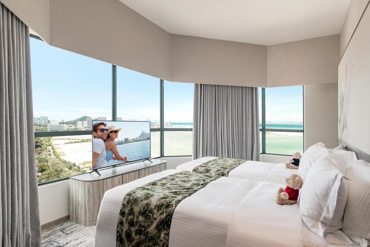 ذا جورني ريزورت هوتيل آند ريزيدنسز جورج تاون المظهر الخارجي الصورة A bedroom at the hotel
