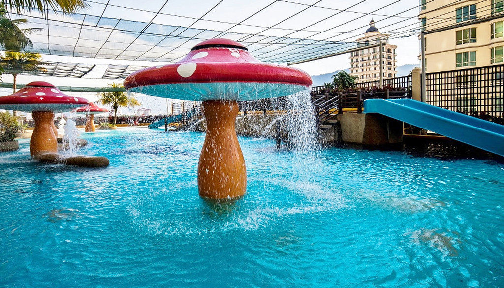 ذا جورني ريزورت هوتيل آند ريزيدنسز جورج تاون المظهر الخارجي الصورة Splash the Sun Water Park